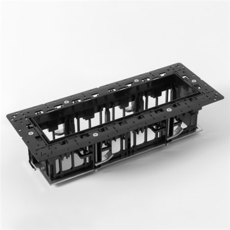 Modular Qbini Frame Recessed Trimless 4x | Recessed spot