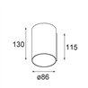 Modular Smart Tube Wall 82 L 1x DE | Wandlampe