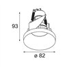 Modular Smart Kup Recessed 82 1x GU10 | Einbauspot