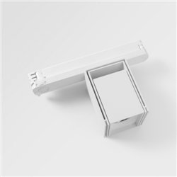 Modular Rektor Track 230V Adjustable 78x78 1x LED DI | Track lighting fixture