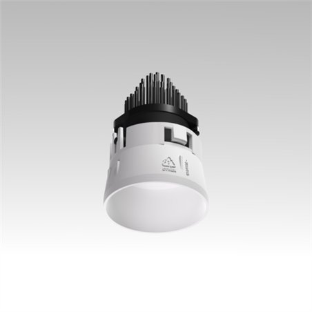 Modular Tetrix Straight Recessed 62 1x LED GU10 | Recessed spot