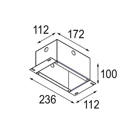 Modular Installation Housing 172x112x100