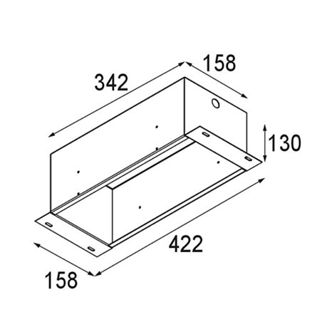 Modular Installation Housing 342x158x130