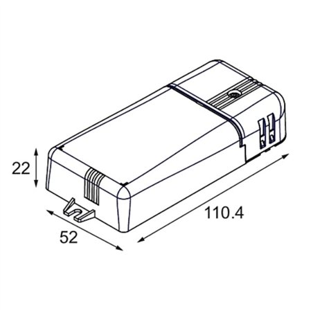 Modular LED Driver Constant Current 500mA 20W