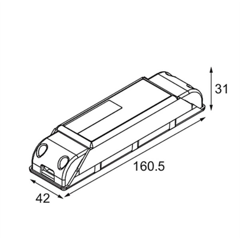 Modular LED Driver Constant Current Deep Dim 500mA 20W