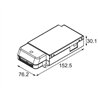 Modular LED Driver Constant Current Deep Dim 500mA 50W 2 LED Output
