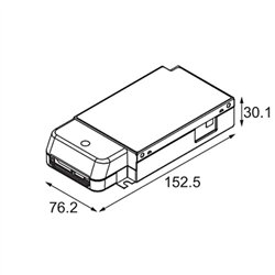 Modular LED Driver Constant Current Deep Dim 700mA 50W 2 LED Output