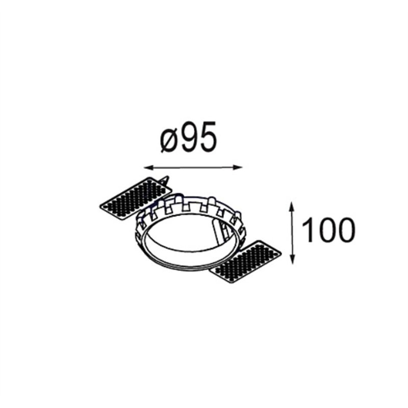 Modular Ring Recessed 82 1x