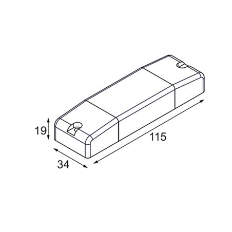 Modular LED Driver Constant Current 500mA 12W