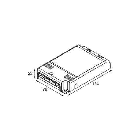 Modular LED Driver Constant Current 350-1050mA 25-60W