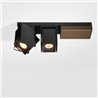 Modular Rektor Surface Adjustable 78x78 2x LED DI | Deckenlampe / Wandlampe