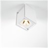 Modular Rektor Semi-Recessed Adjustable 78x78 1x LED DE | Recessed spot