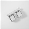 Modular Rektor Track 48V Adjustable 57x50 2x LED | Schienenbeleuchtung