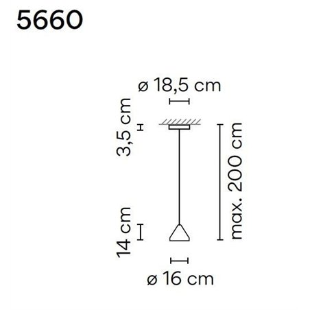 Vibia North 16 suspension lamp