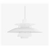 Louis Poulsen PH 5 White (opal) Suspension lamp - Outlet
