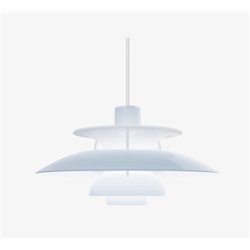 Louis Poulsen PH 5 Opal (hellblau) Hängelampe - Outlet