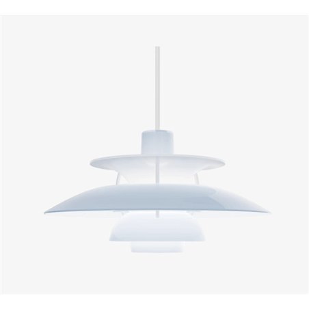 Louis Poulsen PH 5 Opal (pale blue) Suspension lamp - Outlet
