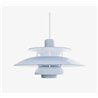 Louis Poulsen PH 5 Opal (pale blue) Suspension lamp - Outlet