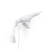 SELETTI Bird Lamp  Left Indoor White