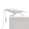 SELETTI Bird Lamp  Playing Indoor White