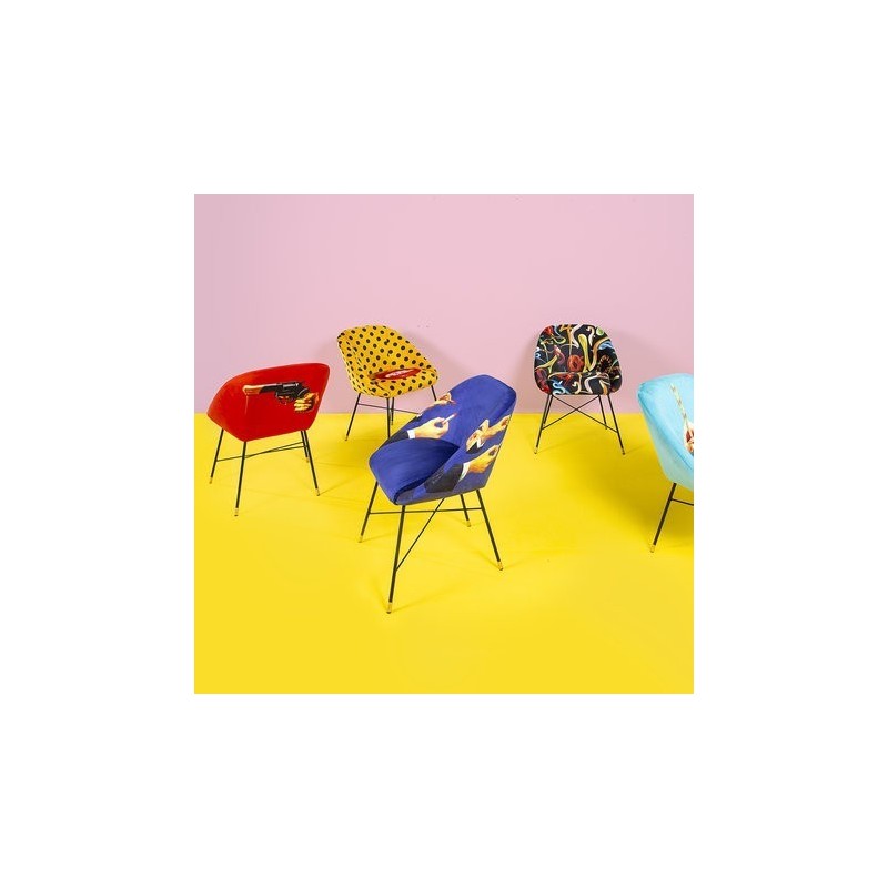 SELETTI Toiletpaper Chair  - Lipsticks