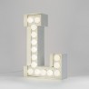 SELETTI Vegaz Metal Letter with LED - L