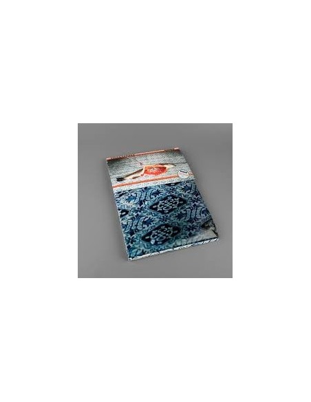 SELETTI Toiletpaper vinyl + cotton tablecoth - fish