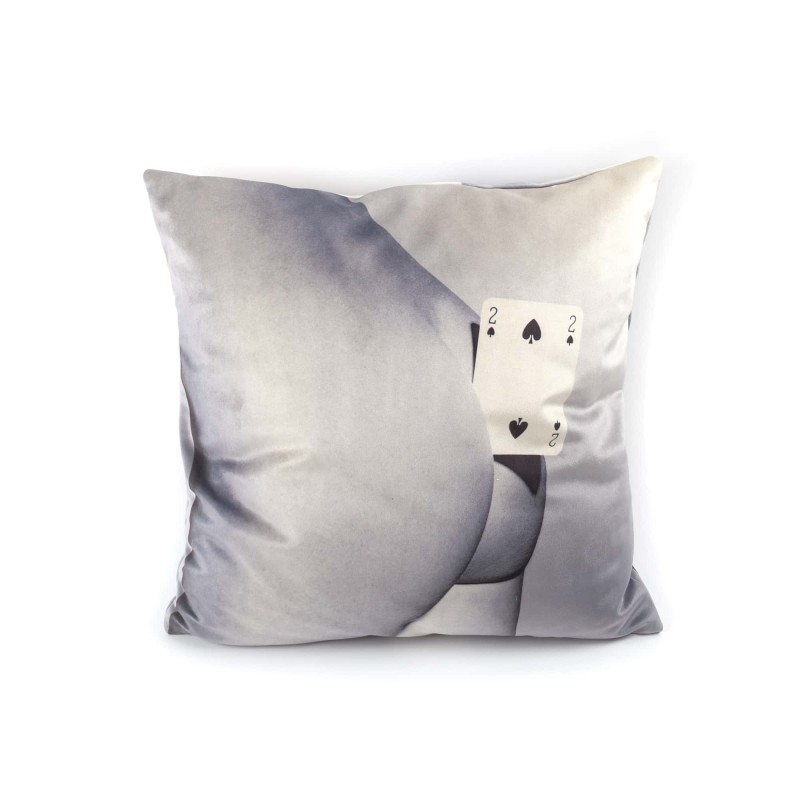 SELETTI Toiletpaper Pillow  - Two Of Spades