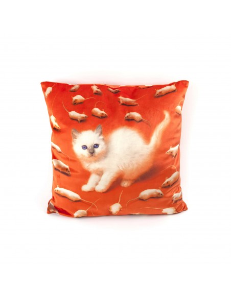 SELETTI Toiletpaper Pillow  - Kitten