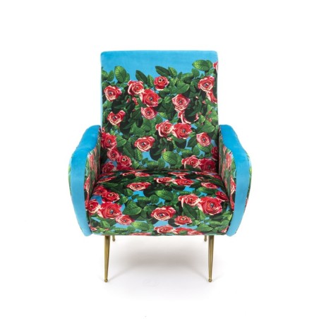 SELETTI Toiletpaper Armchair  - Roses