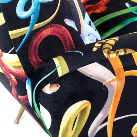 SELETTI Toiletpaper Armchair  - Snakes