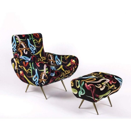 SELETTI Toiletpaper Armchair  - Snakes