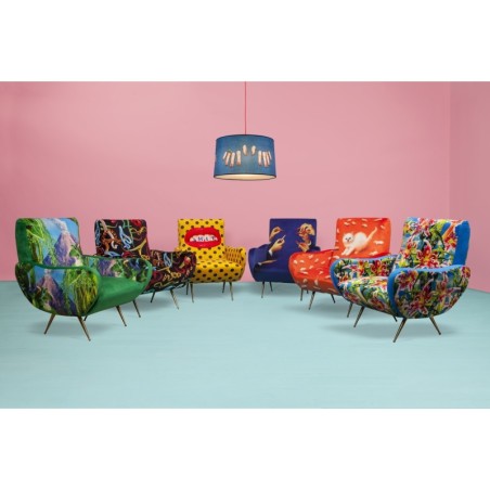 SELETTI Toiletpaper Armchair  - Snakes