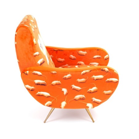 SELETTI Toiletpaper Armchair  - Kitten