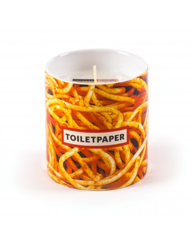 SELETTI Toiletpaper Candle in porcelain jar - Essence Entropy