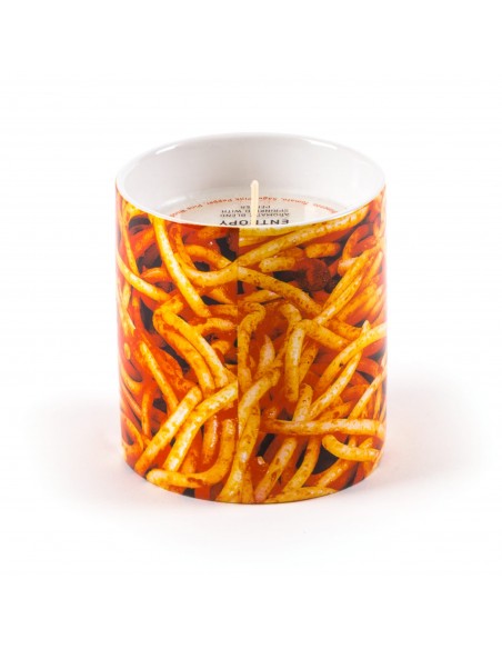 SELETTI Toiletpaper Candle in porcelain jar - Essence Entropy