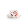 SELETTI Toiletpaper glass coffee set - shit