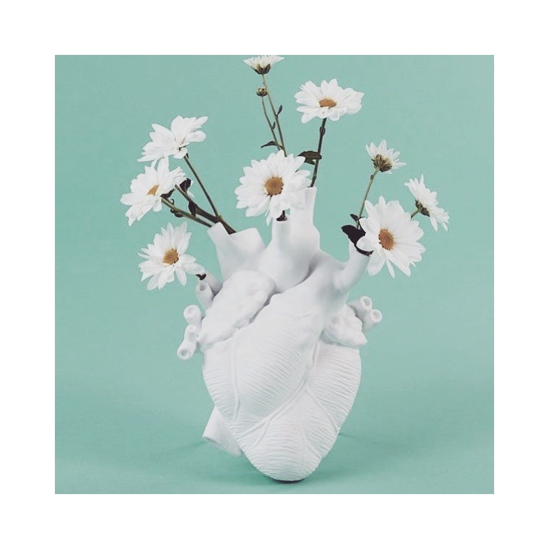 SELETTI Vase en porcelaine "Love In Bloom"