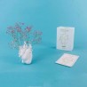 SELETTI Vase en porcelaine "Love In Bloom"