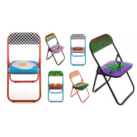 SELETTI Studio Job-Blow Folding chair  - Flash