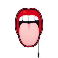 SELETTI Studio Job-Blow Neon lamp  - Tongue