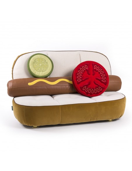 SELETTI Studio Job-Blow Cucumber Cushion