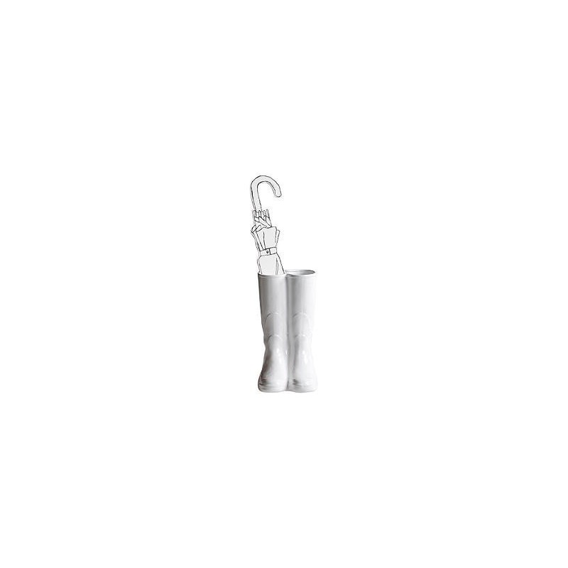 SELETTI umbrella stand in porcelain -rainboot