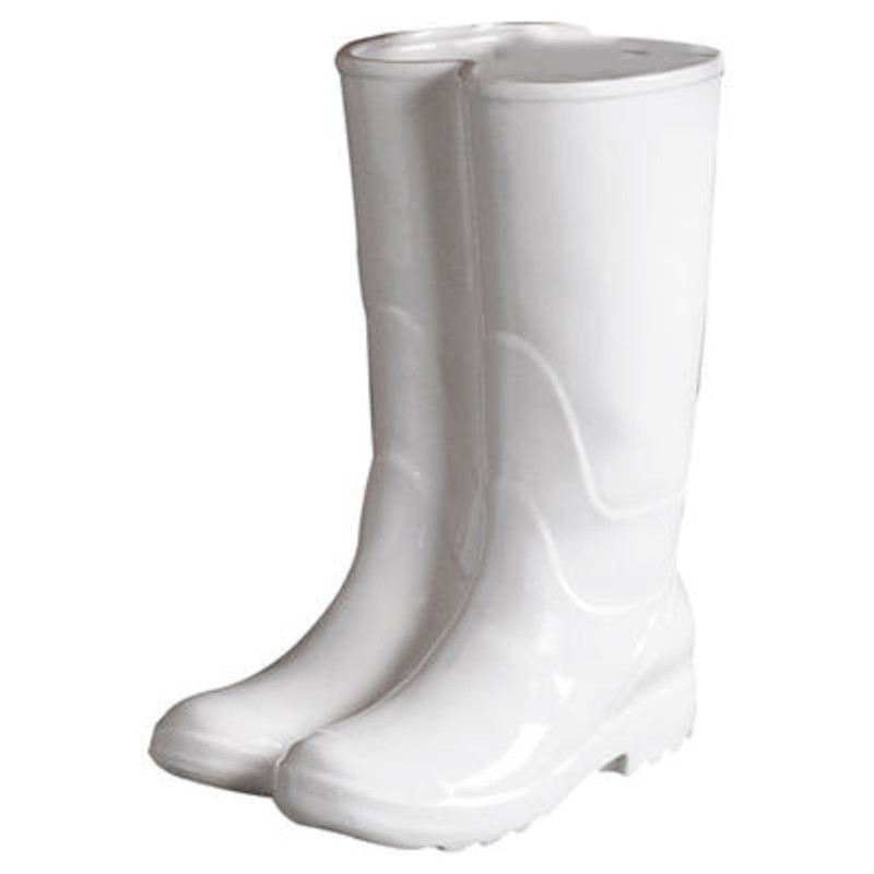 SELETTI umbrella stand in porcelain -rainboot