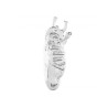 copy of SELETTI Vase in porcelain "Love In Bloom" - Transparant