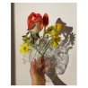 copy of SELETTI Vase in porcelain "Love In Bloom" - Transparant
