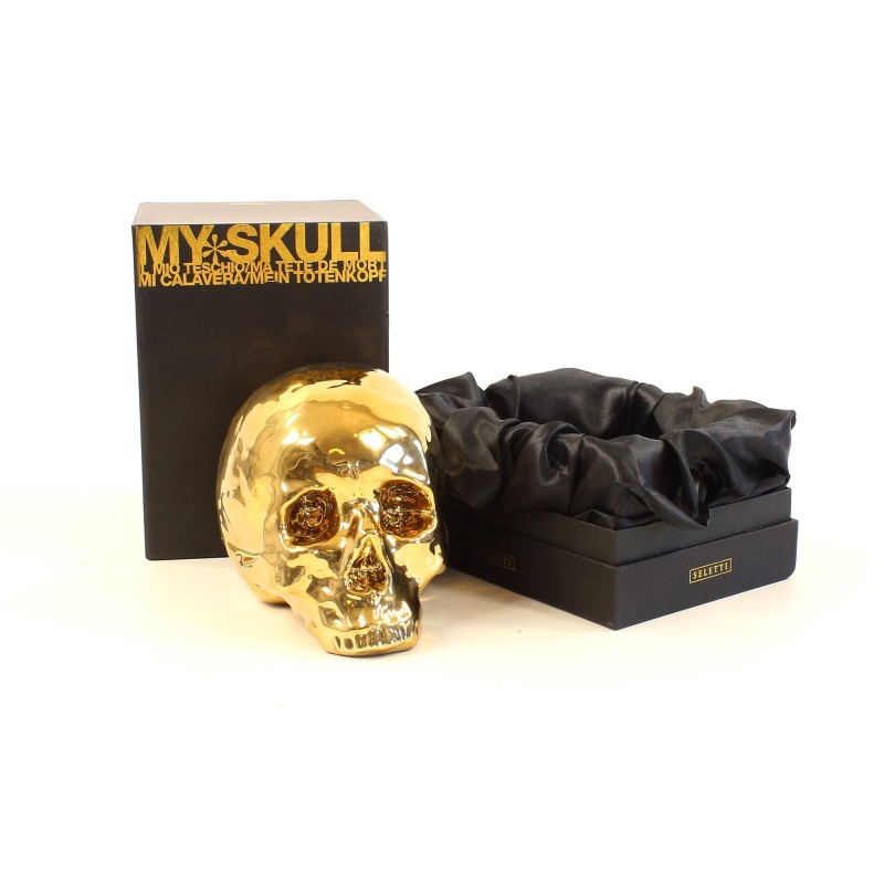 SELETTI Memorabilia Limited Gold Edition  - My Skull