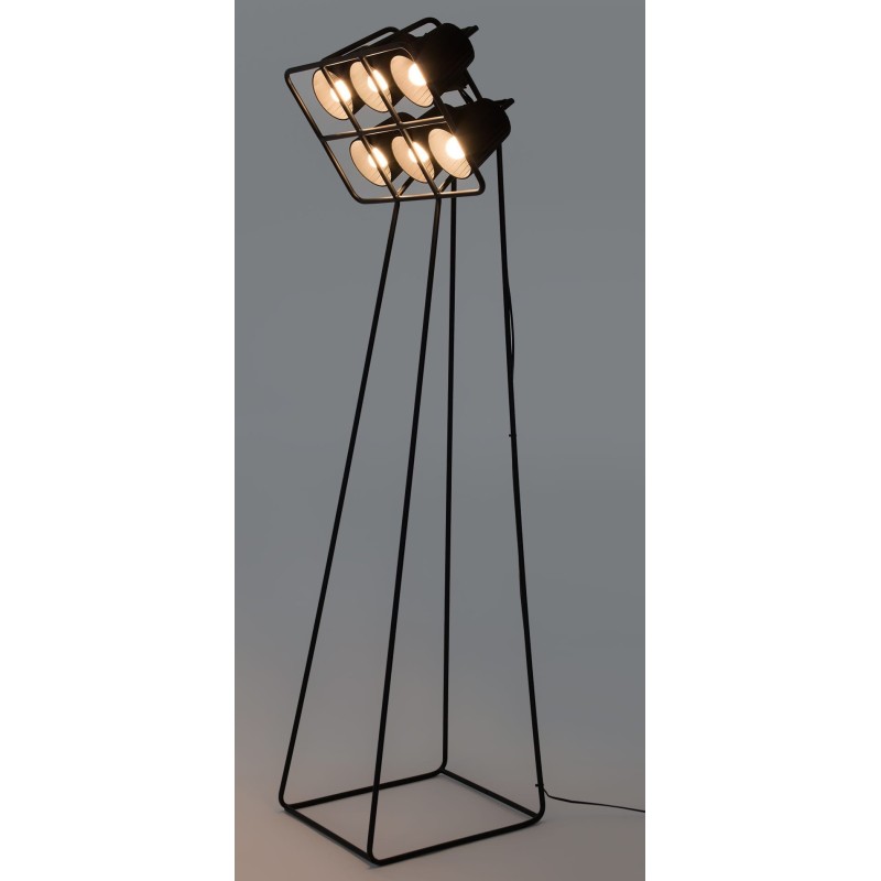 SELETTI Multilamp metal floor lamp with dimmer
