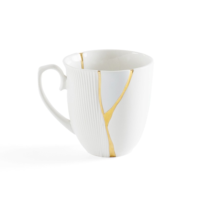 SELETTI Kintsugi Porcelain drinking cup n'2