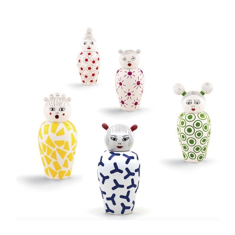 SELETTI Le Canopie Dolomite vase  - Zoé